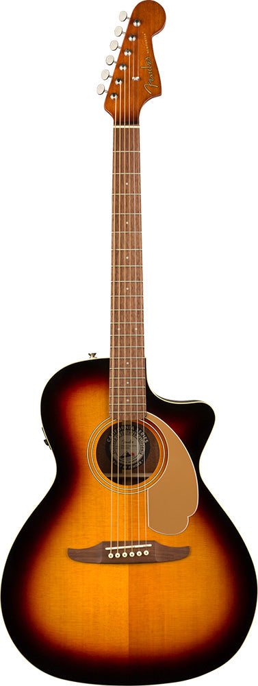 Fender Newporter Player, Walnut Fingerboard, Sunburst , Acoustic Guitar