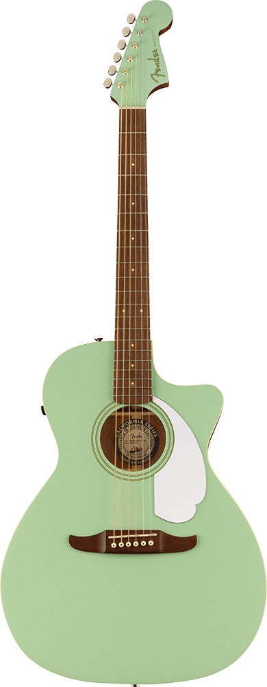 Fender  Newporter Player, Walnut Fingerboard, White Pickguard, Surf Green,  Acoustic Guitar (Copy)