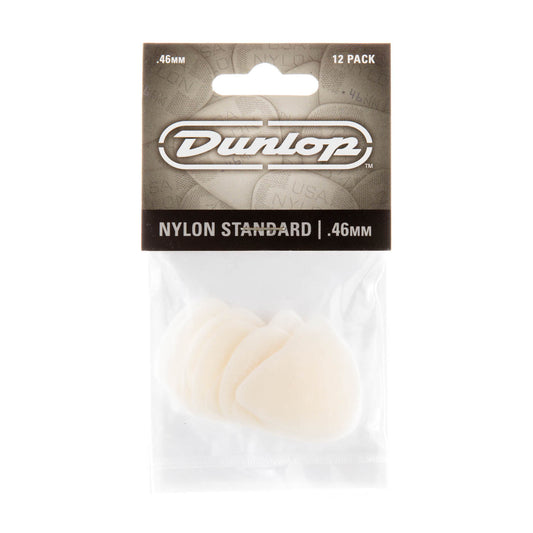 Dunlop 44P.46 Nylon .46 Pick Pack 12pk