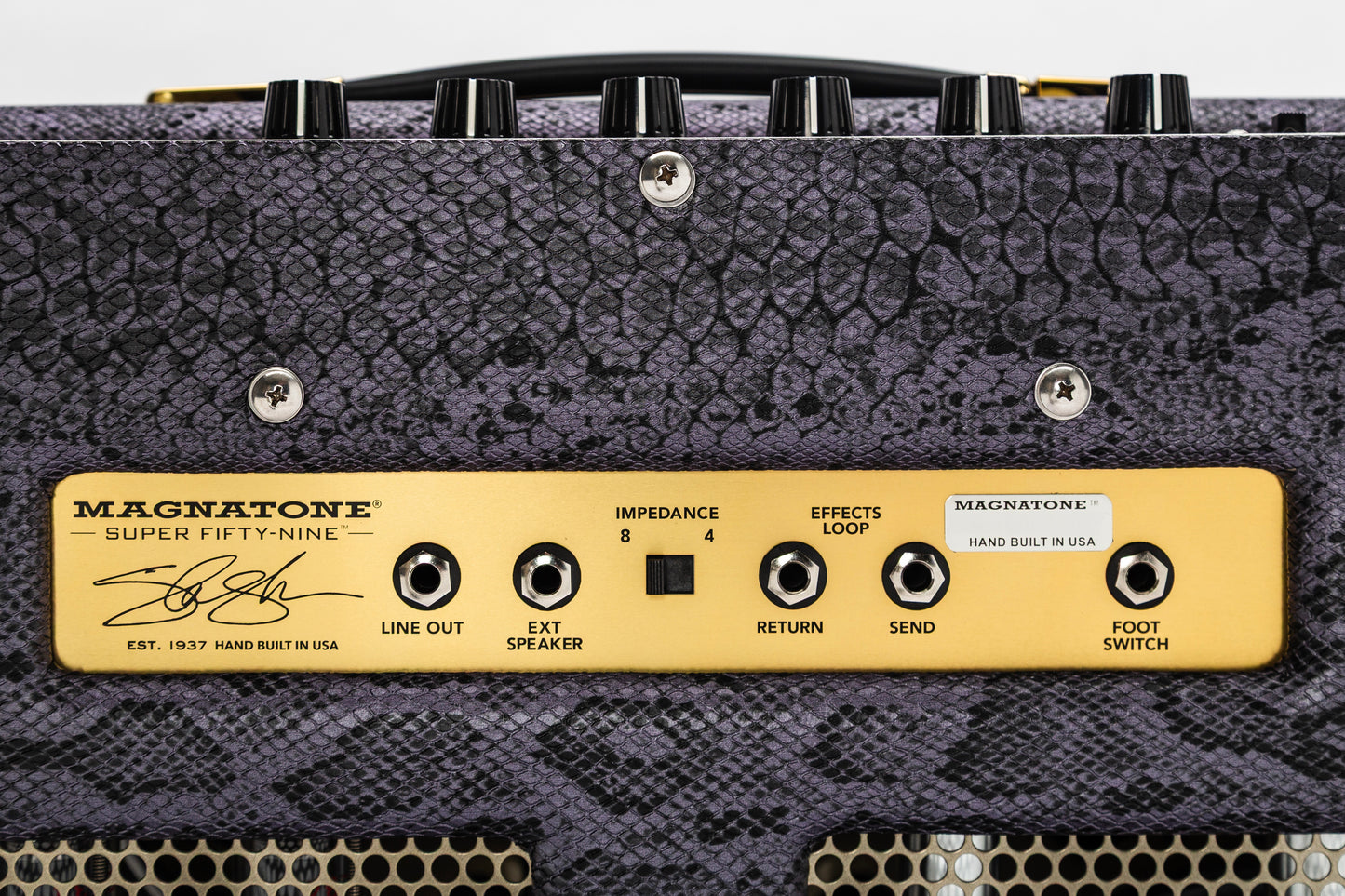 Magnatone Slash Signature Series Purple Python Edition Combo Amp