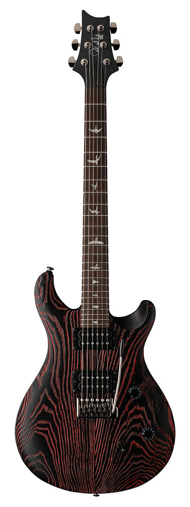 Paul Reed Smith SE Swamp Ash CE 24 — "Sandblasted" Limited Edition, RED