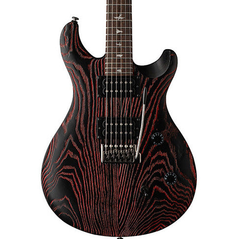 Paul Reed Smith SE Swamp Ash CE 24 — "Sandblasted" Limited Edition, RED