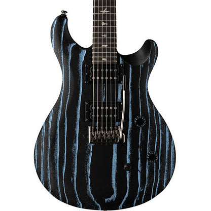 Paul Reed Smith SE Swamp Ash CE 24 — "Sandblasted" Limited Edition, BLUE