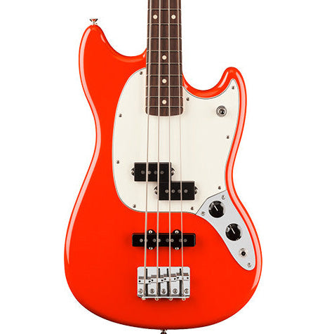 Fender Player II Mustang Bass PJ, Rosewood Fingerboard, Coral Red