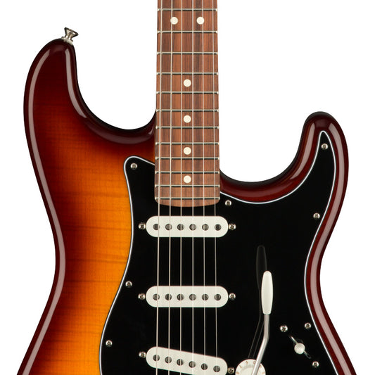 Fender  Player Stratocaster Plus Top, Pau Ferro Fingerboard, Tobacco Sunburst