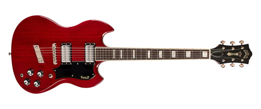 Guild polara Deluxe Cherry Red, electric Guitar