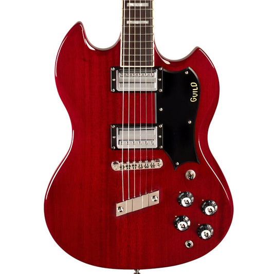 Guild polara Deluxe Cherry Red, electric Guitar