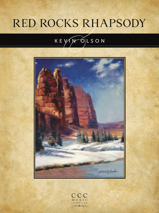 Kevin Olson - Red Rock Rhapsody - Piano Solo Sheet