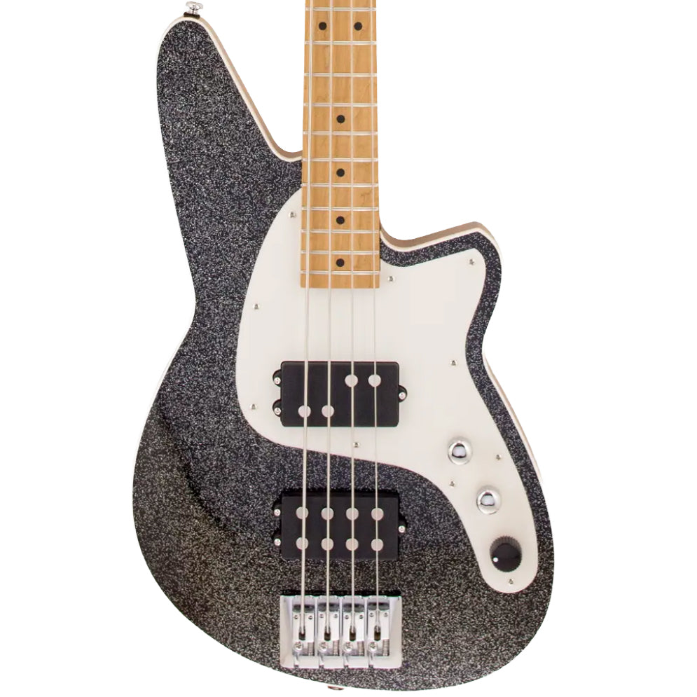 Reverend Mercalli 4 Black Sparkle Bass