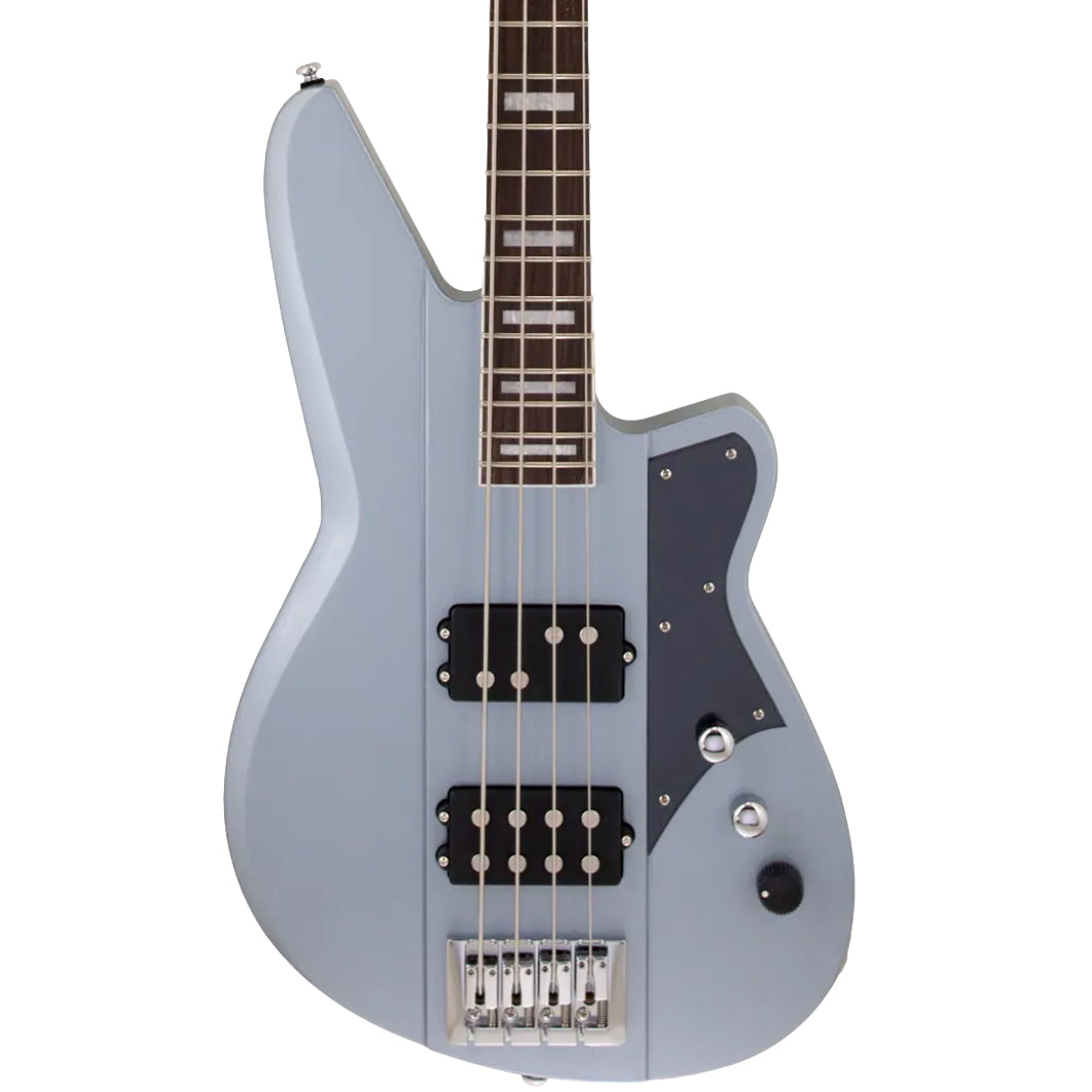 Reverend  Thundergun Metallic Silver Freeze Bass