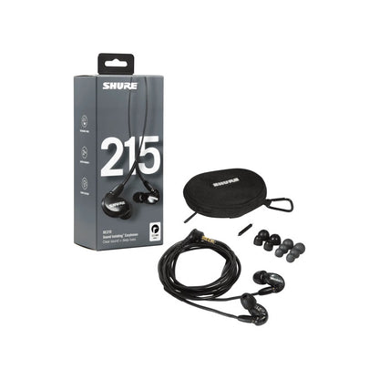 Shure SE-215 PRO (Black) Sound Isolating Earphones