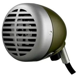 Shure 520DX Green Bullet, Harmonica Microphone