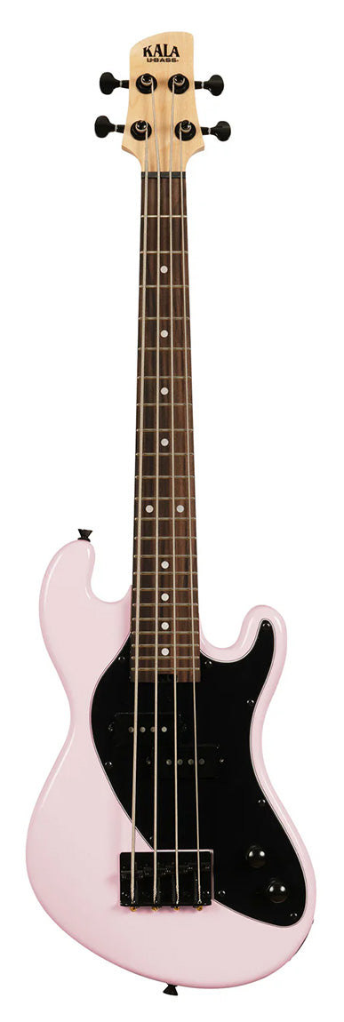 Kala Solid Body 4-String Pale Pink Fretted U•BASS