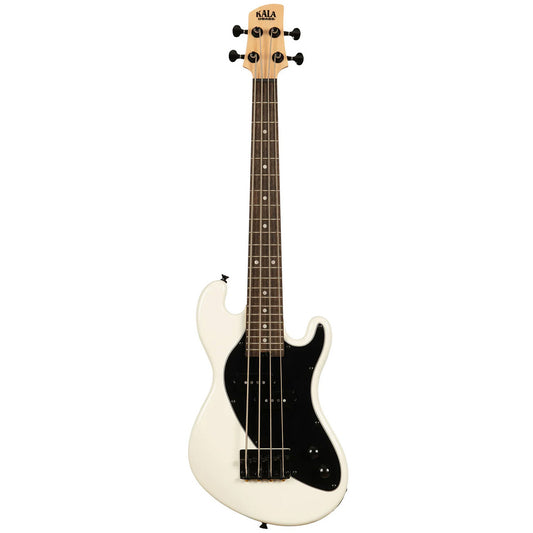 Kala Solid Body 4-String Sweet Cream Fretted U•BASS, UBASS-SB-CR-FS