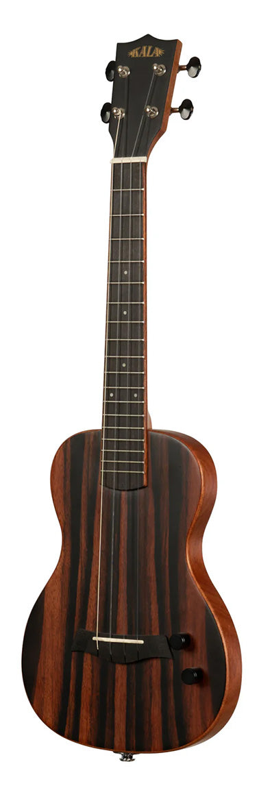 Kala Solid Body Electric Striped Ebony Tenor Ukulele