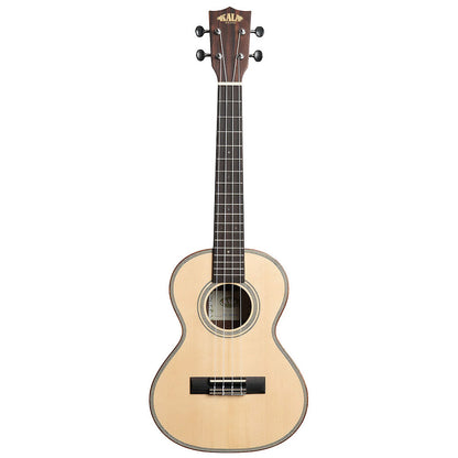 Kala Solid Spruce Top Striped Ebony Tenor Ukulele