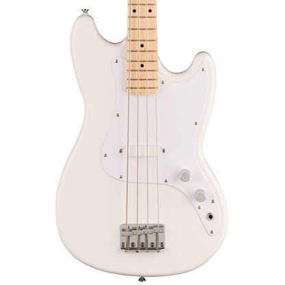 Squier Sonic Bronco Bass, Maple Fingerboard, White Pickguard,