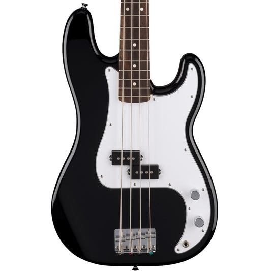 Fender Standard Series, Precision Bass, Laurel Fingerboard, White Pickguard, Black