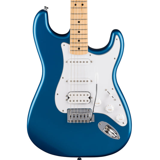 Fender Standard Series Stratocaster, HSS, Maple Fingerboard, White Pickguard, Aqua Marine Metallic