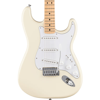 Fender Standard Series, Stratocaster, Maple Fingerboard, White Pickguard, Olympic White