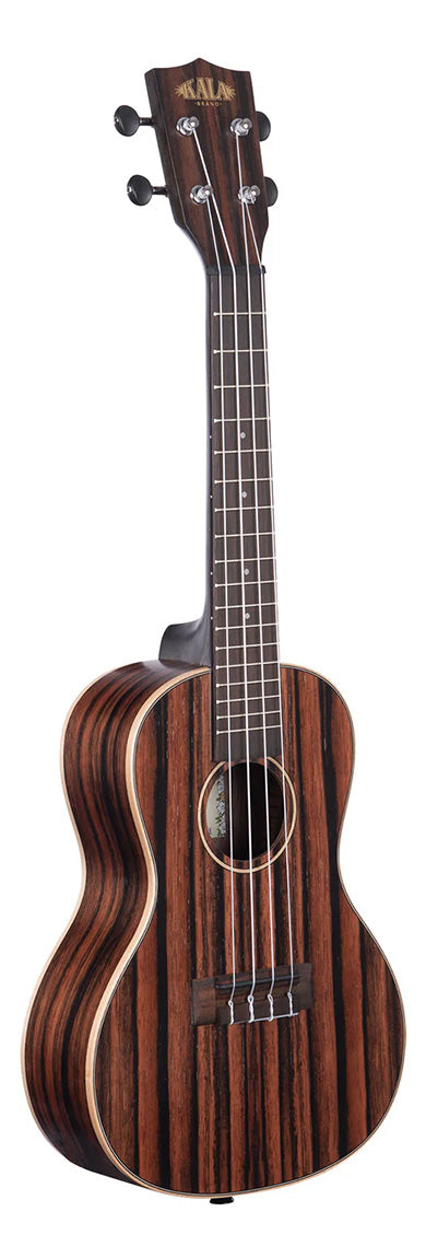 Kala Striped Ebony Concert Ukulele