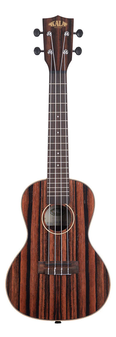 Kala Striped Ebony Concert Ukulele