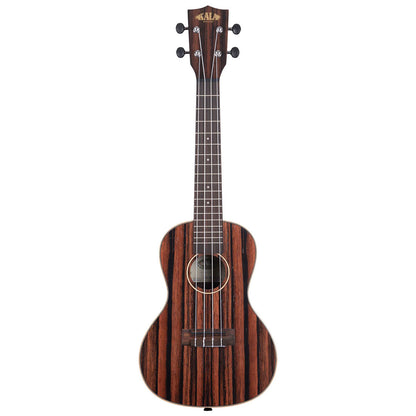 Kala Striped Ebony Concert Ukulele, KA-EBY-C