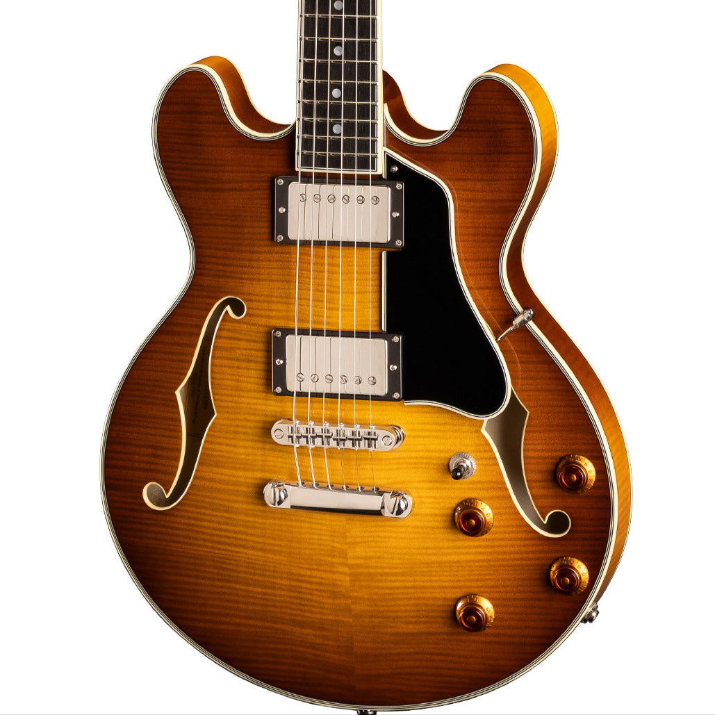 Eastman T484-GB Thinline Electric Guitar Goldburst