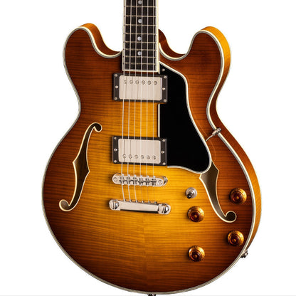 Eastman T484-GB Thinline Electric Guitar Goldburst