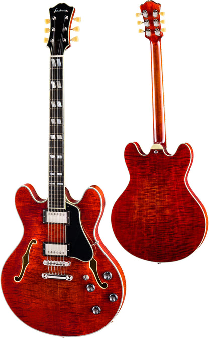 Eastman T486 Thinline Electric Guitar Classic Finish