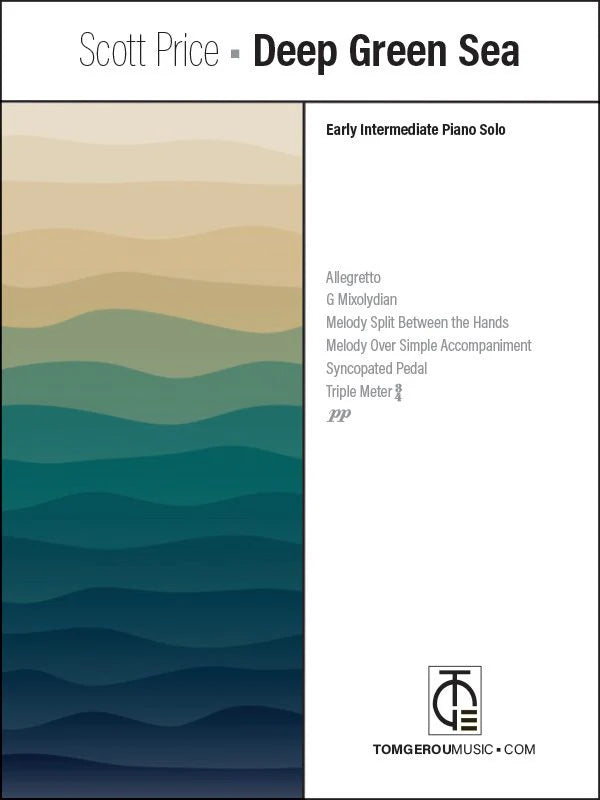 Scott Price: Deep Green Sea – Early Intermediate Piano Solo