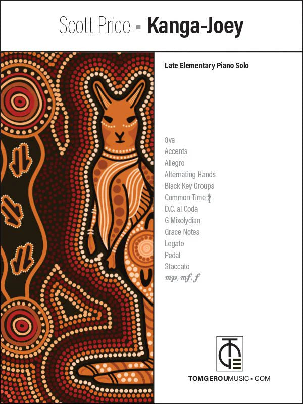 Scott Price: Kanga-Joey – Late Elementary Piano Solo