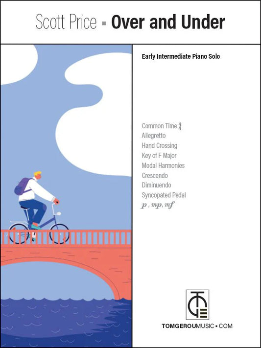 Scott Price: Over and Under – Early Intermediate Piano Solo