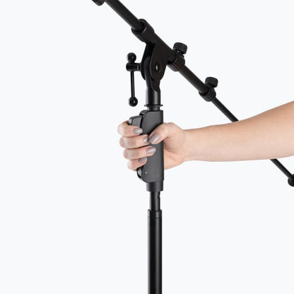 Onstage MP-MS7550, One-Handed Mic Stand with Tripod Base