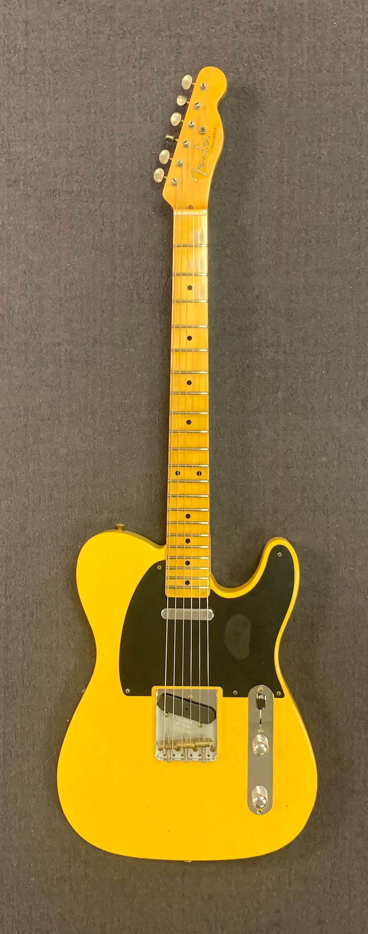 Fender Custom Shop 1954 Telecaster Journeyman Relic Electric Guitar Aged Nocaster Blonde