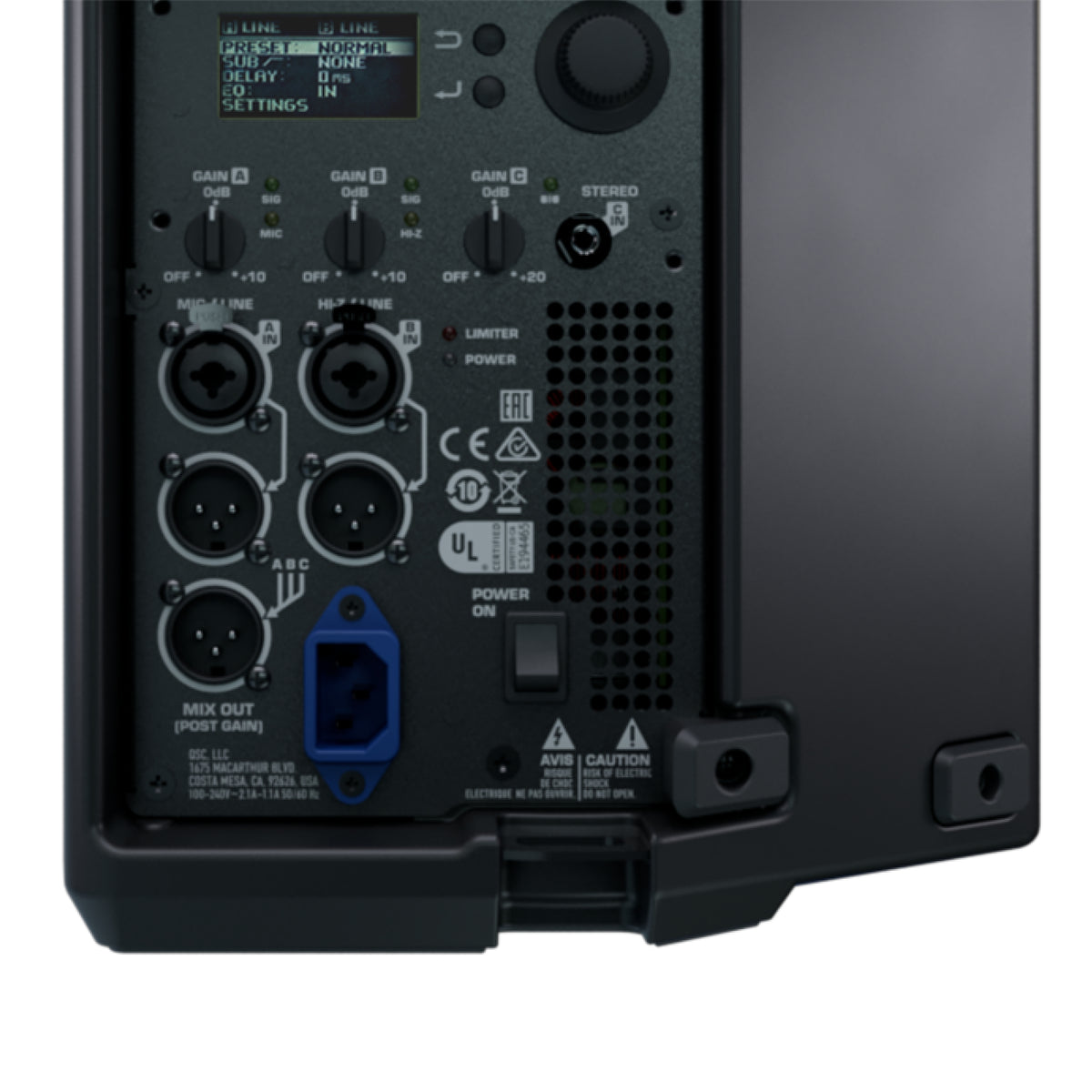 QSC K8.2 2000 Watt Class D Powered Speaker