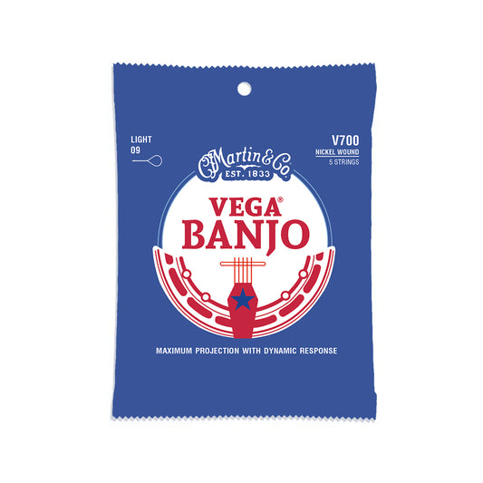 Martin V700 Vega® Banjo Strings Nickel
