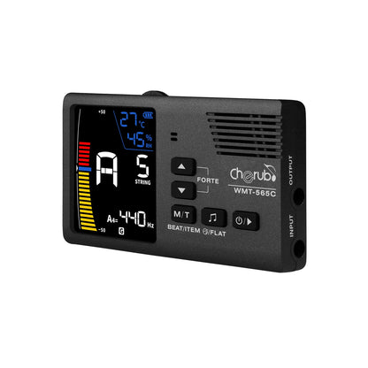 WMT-565C Rechargeable Metronome, Tuner, Sound, Hygrometer and Thermometer