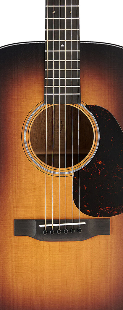 Martin D-18 Satin Sunburst, Acoustic Guitar