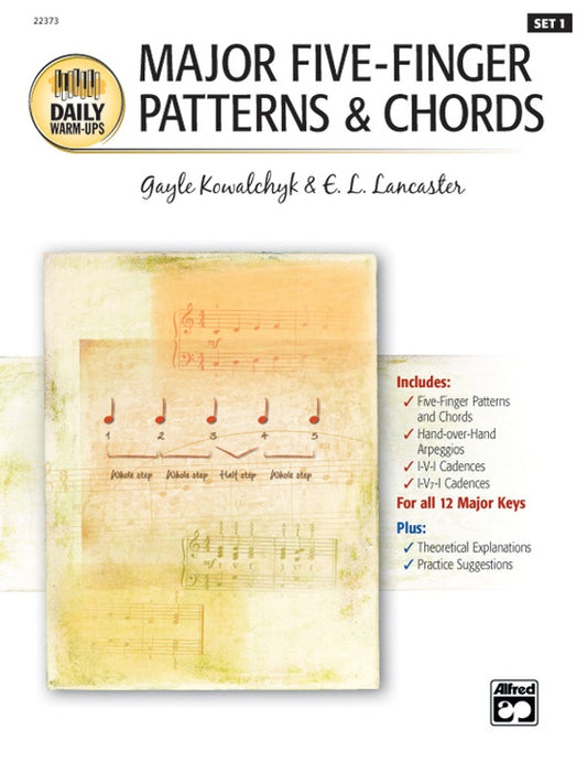 Daily Warm-Ups, Set 1: Major Five-Finger Patterns & Chords
