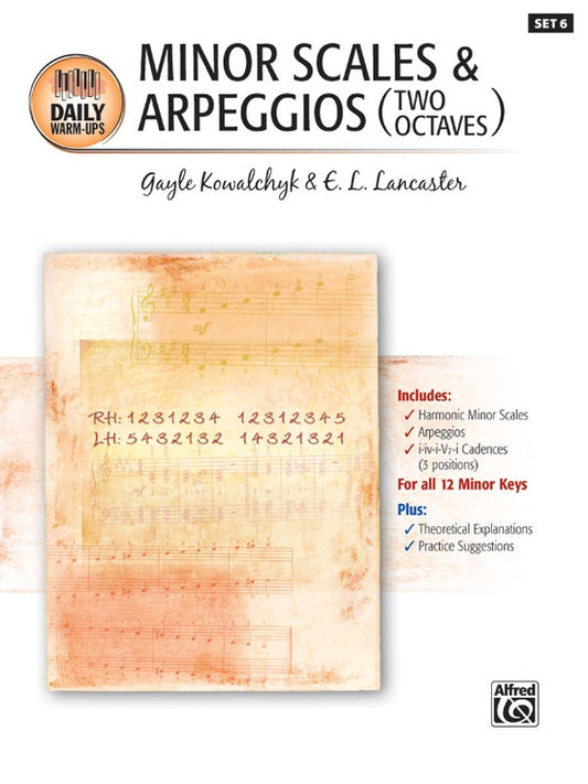 Daily Warm-Ups, Set 6: Minor Scales & Arpeggios (Two Octaves)