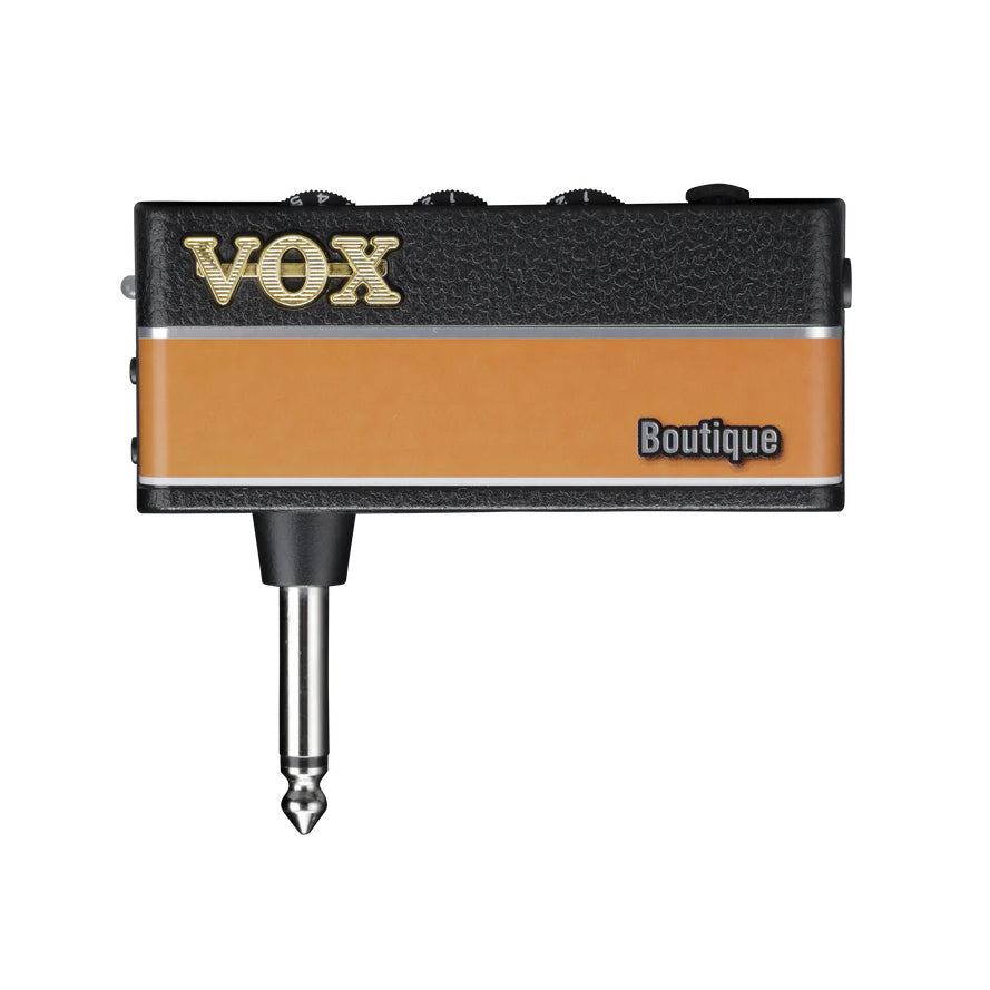 Vox AMPLUG 3 Boutique, legendary glassy amp tones in a pocketable headphone amp.