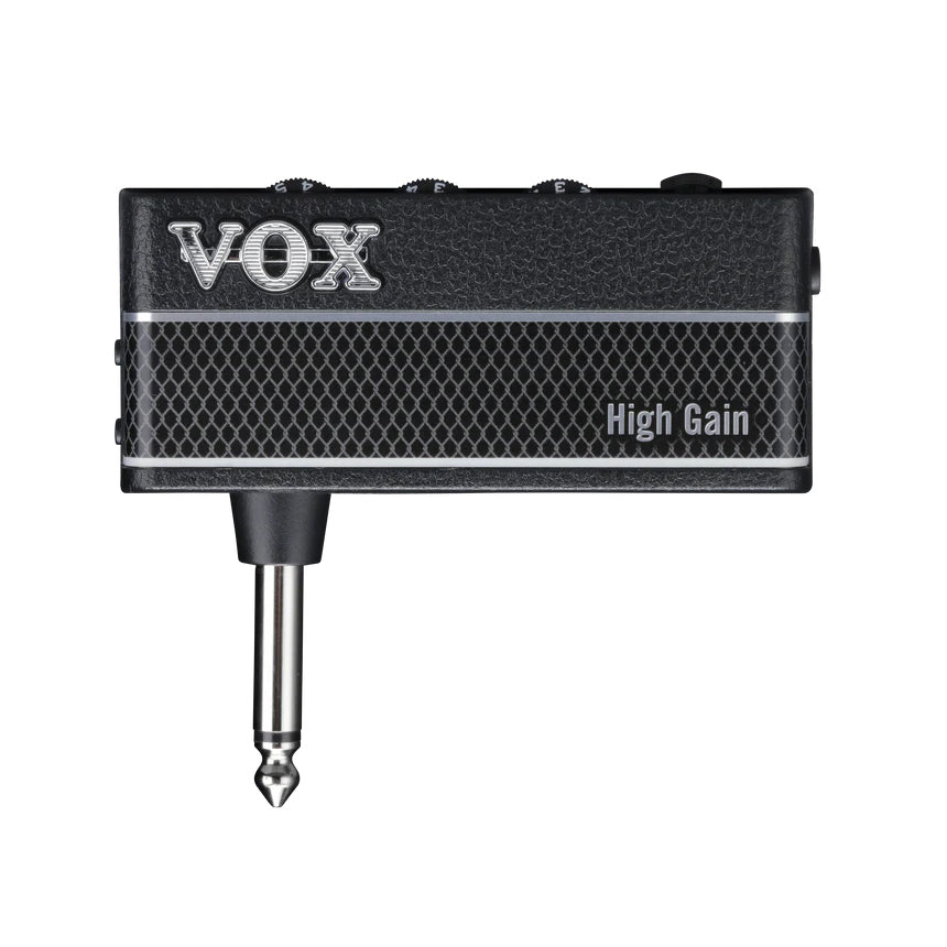Vox AMPLUG 3 High Gain, modern metal tones in a pocketable headphone amp.