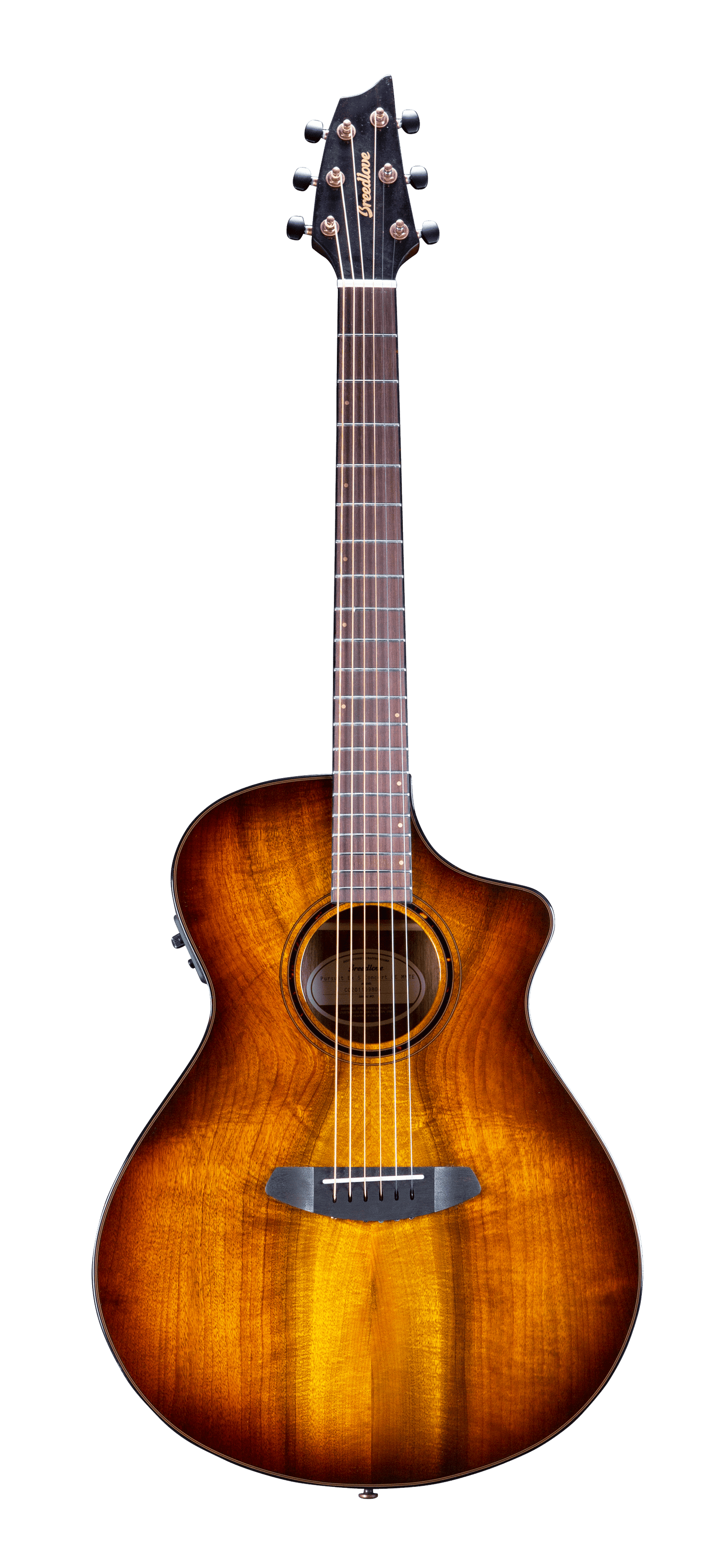 Breedlove Pursuit Exotic S Concert Tiger’s Eye CE