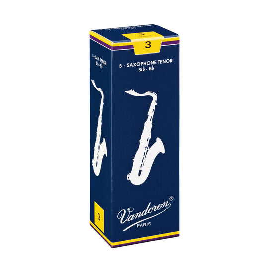 Vandoren  SR223 Box of 5 strength 3 Tenor Saxophone Reeds