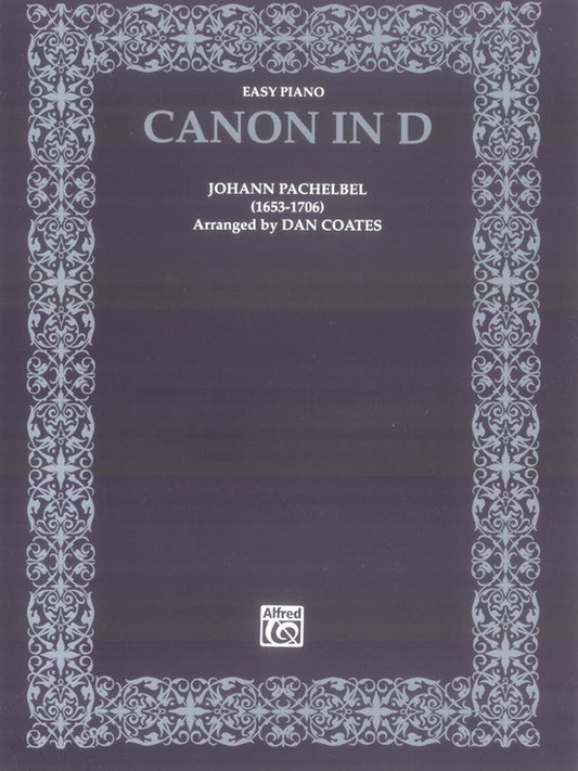 Pachelbel: Canon in D – Easy Piano, Arr. Coates