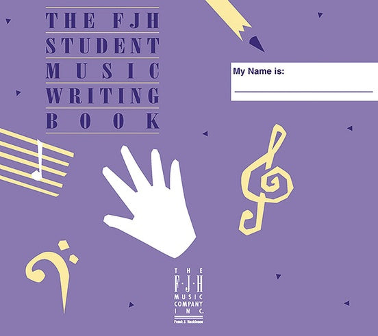 Student Music Writing Book - FJH