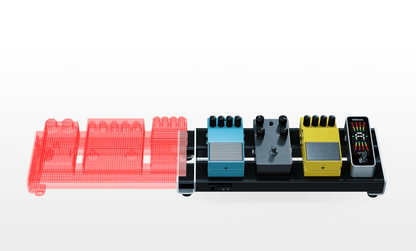 D'Addario XPND PEDALBOARDS Expanding Single Row