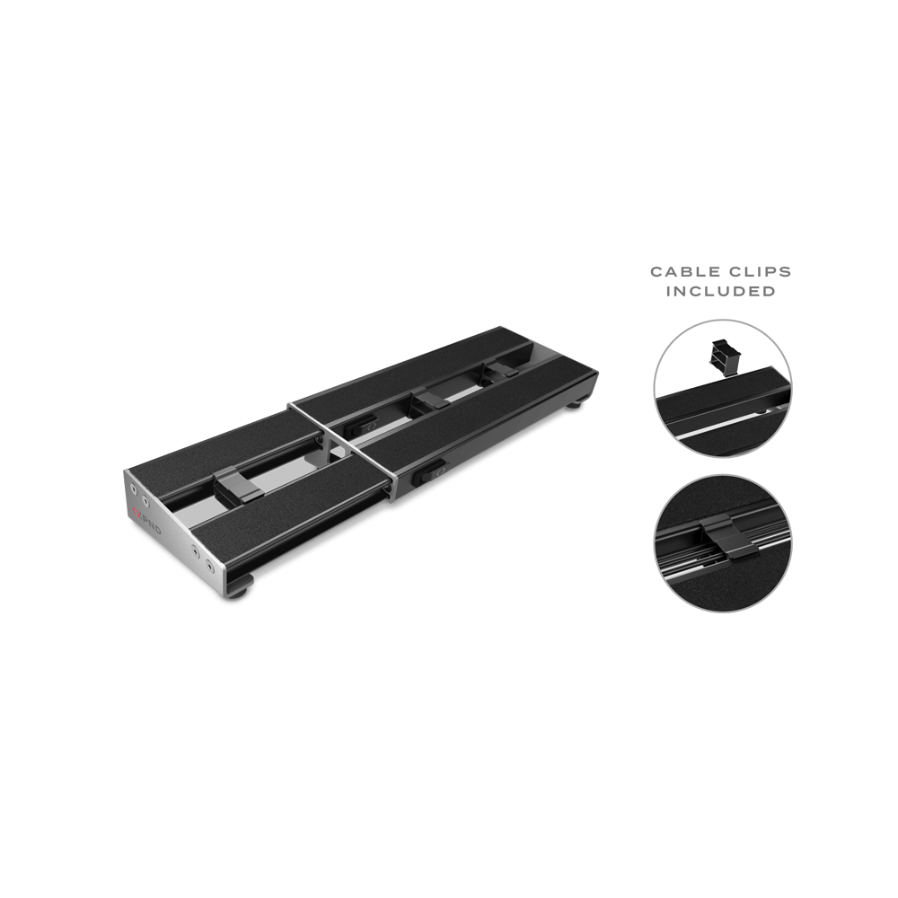 D'Addario XPND PEDALBOARDS Expanding Single Row