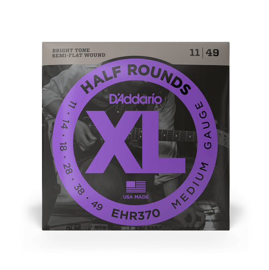 Daddario EHR370 HALF ROUND Medium Electric Guitar Strings